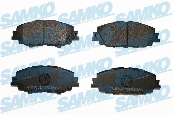 Samko 5SP2271 Brake Pad Set, disc brake 5SP2271