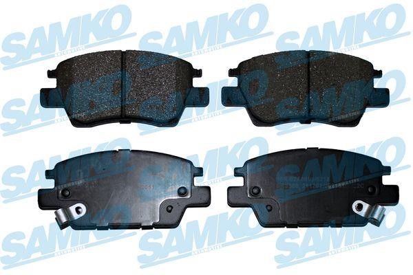 Samko 5SP2051 Brake Pad Set, disc brake 5SP2051