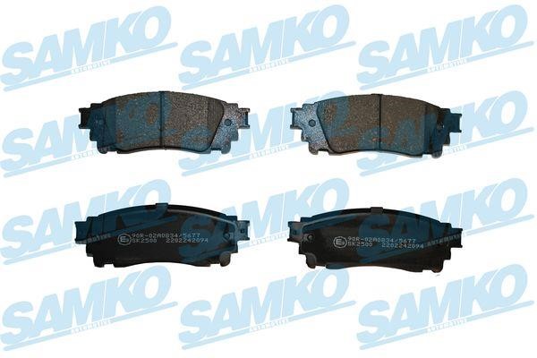 Samko 5SP2094 Brake Pad Set, disc brake 5SP2094