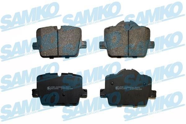 Samko 5SP2159 Brake Pad Set, disc brake 5SP2159