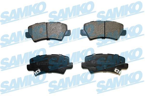 Samko 5SP2182 Brake Pad Set, disc brake 5SP2182