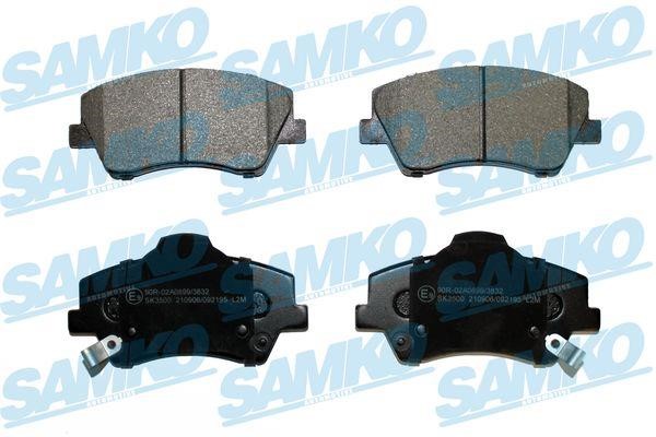 Samko 5SP2195 Brake Pad Set, disc brake 5SP2195