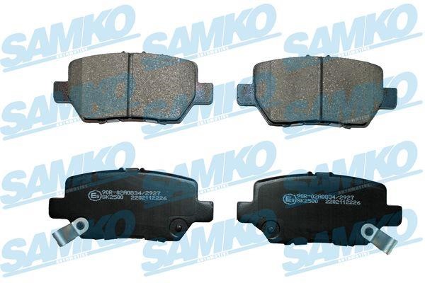 Samko 5SP2226 Brake Pad Set, disc brake 5SP2226