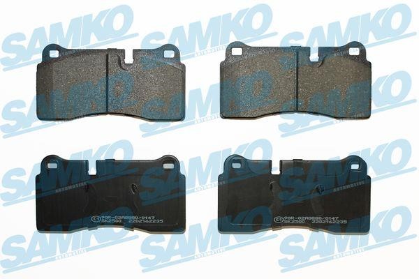 Samko 5SP2235 Brake Pad Set, disc brake 5SP2235