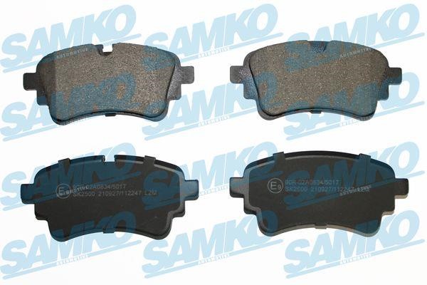 Samko 5SP2247 Brake Pad Set, disc brake 5SP2247