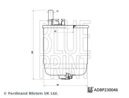 Blue Print ADBP230046 Fuel filter ADBP230046