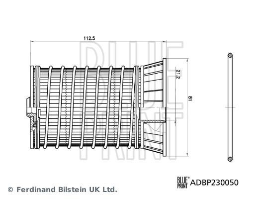 Blue Print ADBP230050 Fuel filter ADBP230050 ADBP230050 Blue Print Fuel filter
