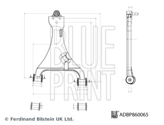 Blue Print ADBP860065 Track Control Arm ADBP860065