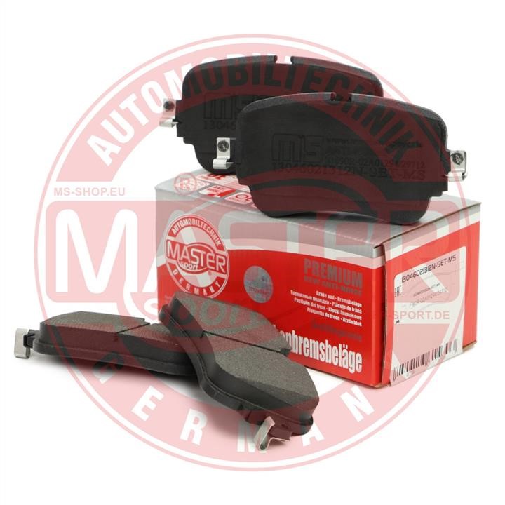 Brake Pad Set, disc brake Master-sport 13046021312N-SET-MS