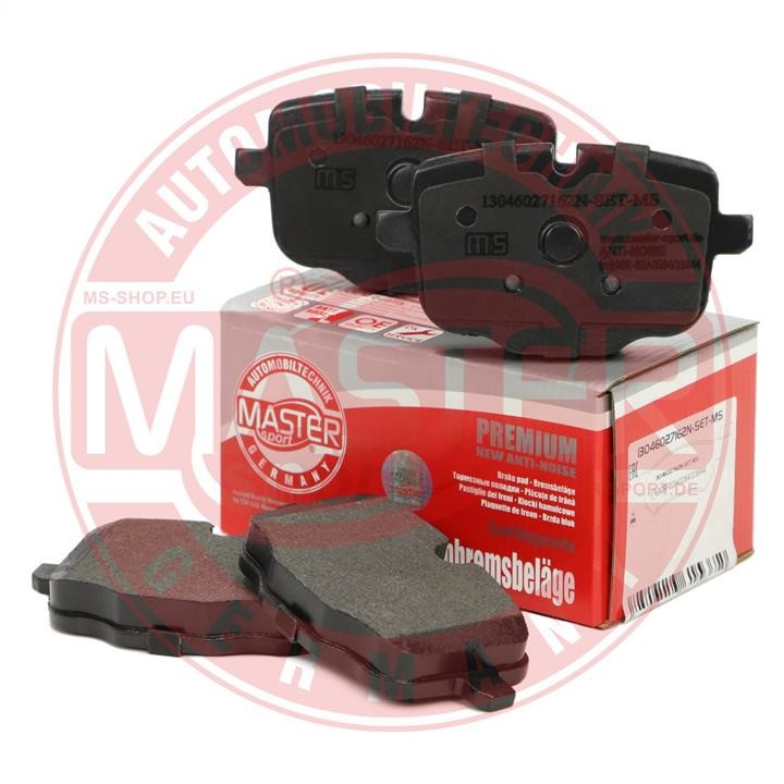 Brake Pad Set, disc brake Master-sport 13046027162N-SET-MS