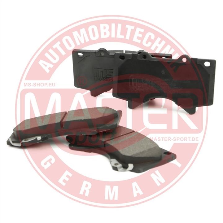 Brake Pad Set, disc brake Master-sport 13046056182N-SET-MS