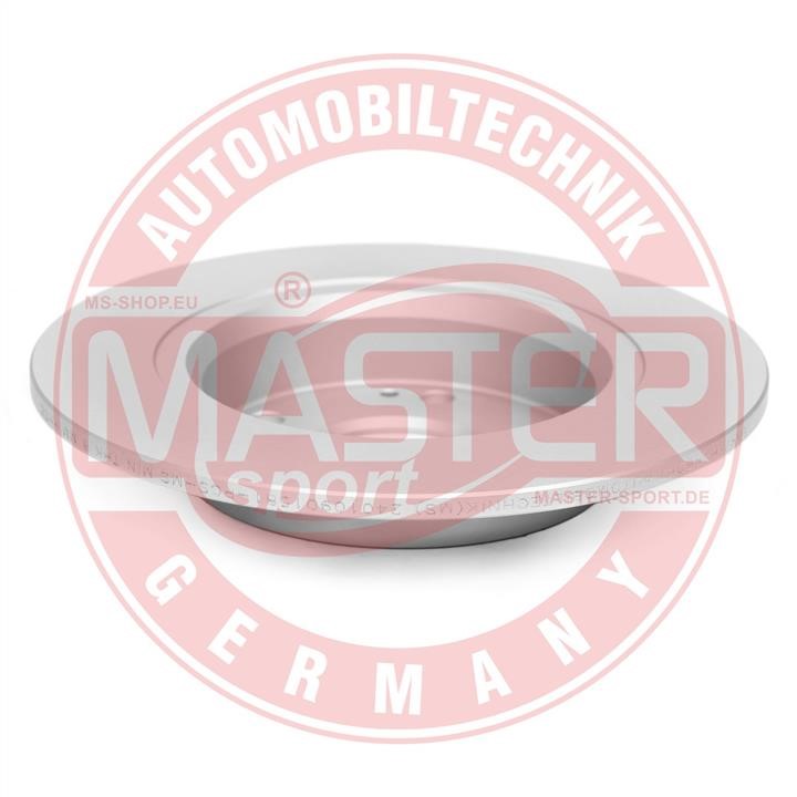 Master-sport 24010901581PCSMS Rear brake disc, non-ventilated 24010901581PCSMS