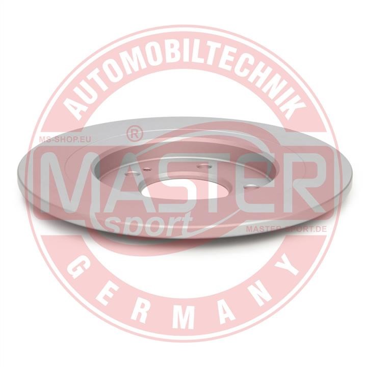 Rear brake disc, non-ventilated Master-sport 24011003831PR-PCS-MS