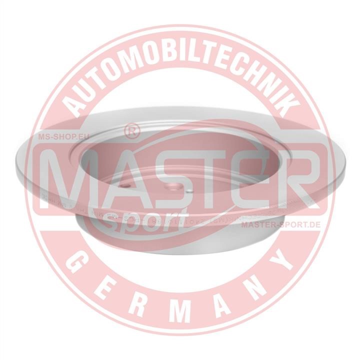 Master-sport 24011101681PCSMS Rear brake disc, non-ventilated 24011101681PCSMS