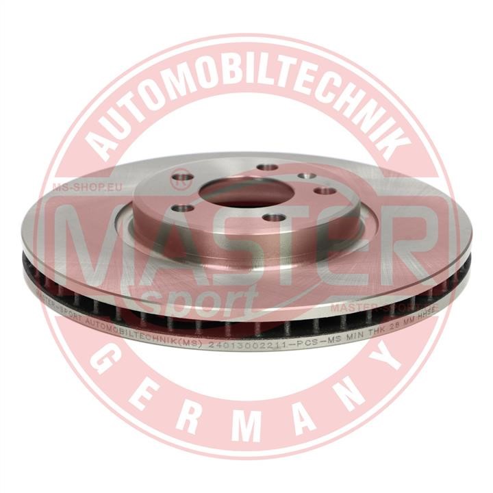 Master-sport 24013002211-PCS-MS Front brake disc ventilated 24013002211PCSMS