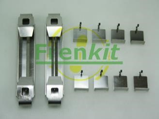 Rear brake pad fitting kit Audi TT: 900029 Frenkit Accessory Kit, disc brake pad