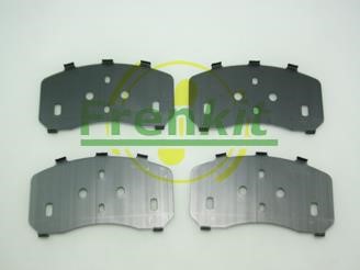 Brake pad fitting accessory KIA Opirus (Kia Opirus): 940129 Frenkit Anti-Squeal Foil, brake pad (back plate)