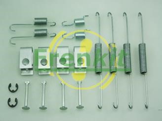Rear brake pad fitting kit Mazda 626: 950636 Frenkit Accessory Kit, brake shoes