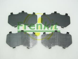Brake pad accessory kit Subaru Legacy: 940071 Frenkit Anti-Squeal Foil, brake pad (back plate)