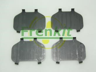 Rear brake pad fitting kit Toyota Matrix: 940080 Frenkit Anti-Squeal Foil, brake pad (back plate)
