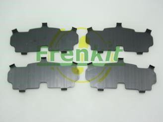 Brake pad fitting accessory Fiat Fullback: 940209 Frenkit Anti-Squeal Foil, brake pad (back plate)