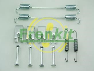 Brake pad accessory kit Fiat Idea: 950862 Frenkit Accessory Kit, brake shoes