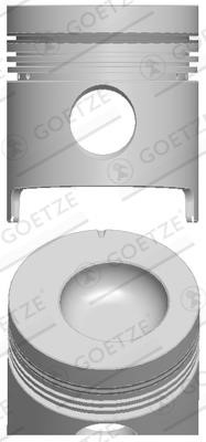 Goetze 15-260050-10 Cylinder liner 1526005010