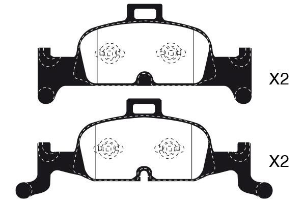 Raicam RA.1336.0 Brake Pad Set, disc brake RA13360