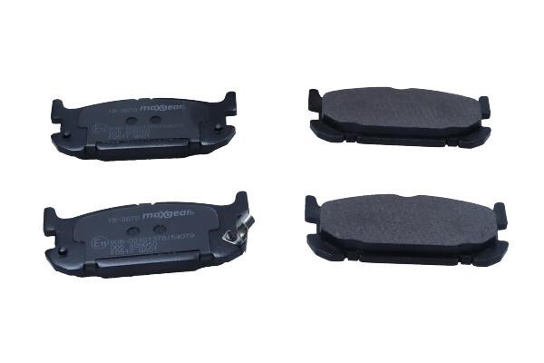 Maxgear 19-3870 Rear disc brake pads, set 193870