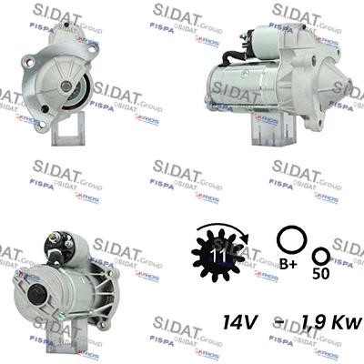 Engine starter motor Peugeot 308: S12VA0035A2 Fispa Starter