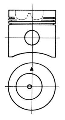 92760960 Kolbenschmidt Repair Set, piston/sleeve