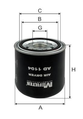 M-Filter AD 1104 Moisture dryer filter AD1104