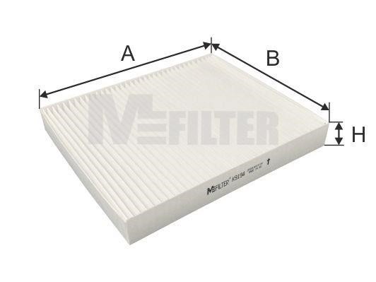 M-Filter K 9194 Filter, interior air K9194