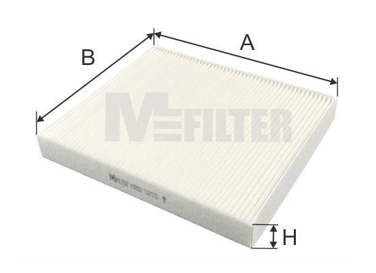 M-Filter K 9200 Filter, interior air K9200