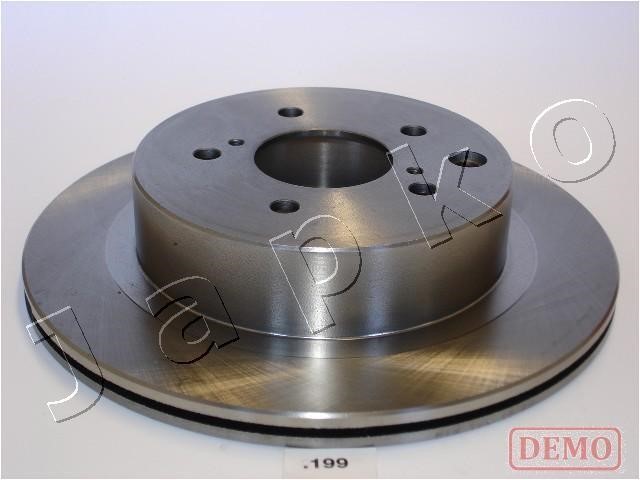 Japko 61199C Rear ventilated brake disc 61199C