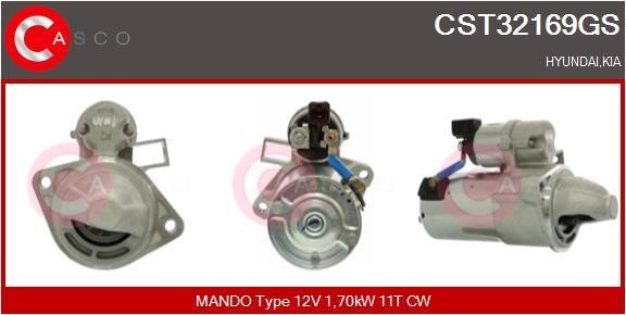 Engine starter motor Hyundai Tucson: CST32169GS Casco Starter