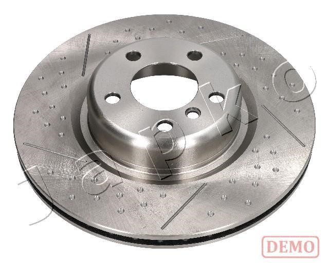 Japko 610139C Rear ventilated brake disc 610139C