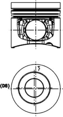 40440960 Kolbenschmidt Repair Set, piston/sleeve