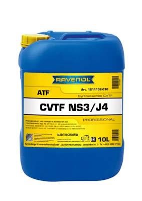 Ravenol 1211132-010-01-999 Transmission oil RAVENOL CVTF NS3/J4 FLUID, 10L 121113201001999