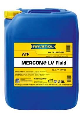 Ravenol 1211137-020-01-999 Transmission oil RAVENOL ATF MERCON LV FLUID, 20L 121113702001999
