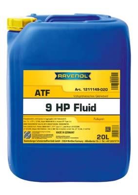 121114902001999 Ravenol Transmission oil RAVENOL ATF 9HP, 20L