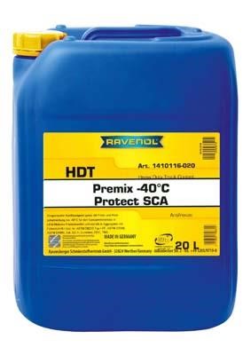 Ravenol 1410116-020-01-999 Antifreeze RAVENOL HDT HEAVY DUTY TRUCK COOLANT PREMIX -40C green, 20l 141011602001999