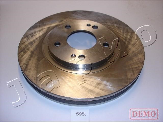 Japko 60595C Front brake disc ventilated 60595C