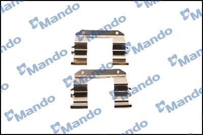 Mando EX0000000627 Mounting kit brake pads EX0000000627
