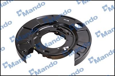 Mando EX4831008020 Brake shield with pads assembly EX4831008020