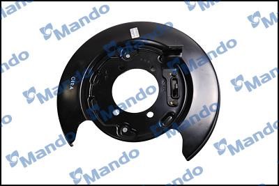 Mando EX582702P100 Brake shield with pads assembly EX582702P100