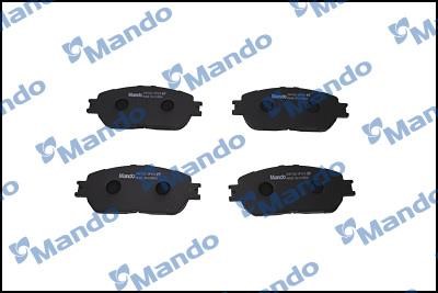 Mando MPT45 Front disc brake pads, set MPT45