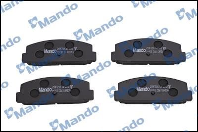 Mando MPA15 Rear disc brake pads, set MPA15