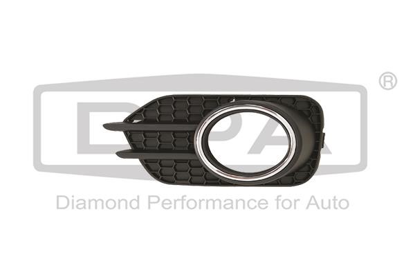Bumper mesh Volkswagen Caddy: 88531822702 Diamond/DPA Front bumper grille, right