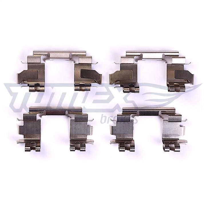 Tomex TX 43-80 Mounting kit brake pads TX4380